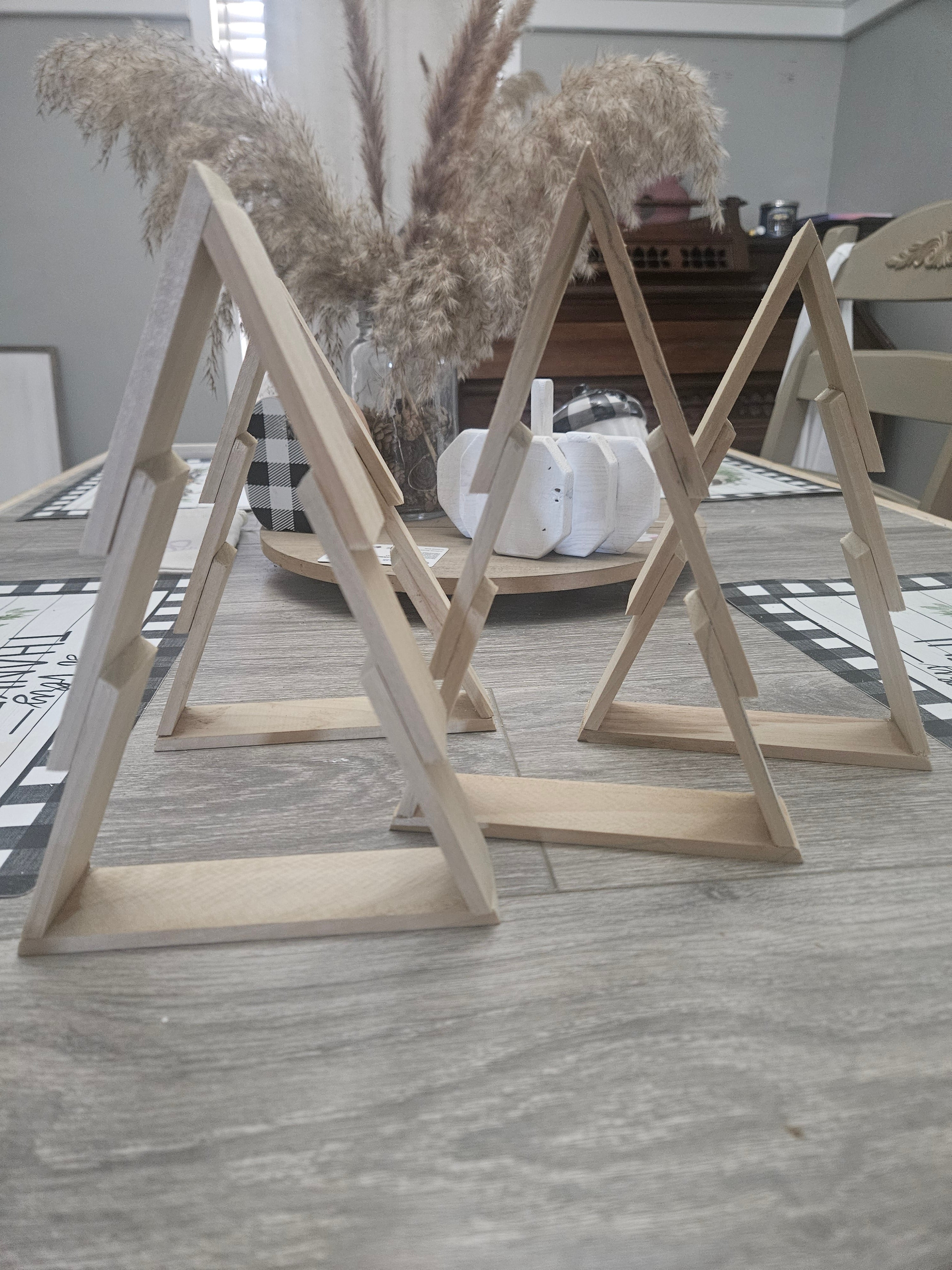 Hand-made custom Christmas Trees